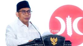 H. Sambirang Ahmadi, Saat Membacakan Pandangan Umum Fraksi PKS DPRD NTB Terhadap Perubahan APBD Tahun Anggaran 2026.