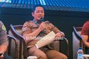 Kepala DPMPTSP Provinsi NTB H. Irnadi Kusuma Saat Menyampaikan Penguatan Layanan dan Pengawasan Perizinan di NTB.