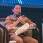 Kepala DPMPTSP Provinsi NTB H. Irnadi Kusuma Saat Menyampaikan Penguatan Layanan dan Pengawasan Perizinan di NTB.