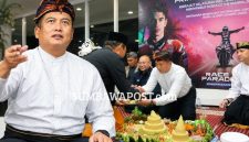 Gubernur NTB Menghadiri Kegiatan Menyambut MotoGP Mandalika 2026 di NTB, Sekaligus Mengikuti Prosesi Budaya Dan Jamuan Bersama Para Tamu.