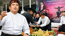 Gubernur NTB Menghadiri Kegiatan Menyambut MotoGP Mandalika 2026 di NTB, Sekaligus Mengikuti Prosesi Budaya Dan Jamuan Bersama Para Tamu.