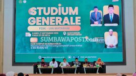 Studium General FDIK UIN Mataram Membahas Kesiapan Mahasiswa Menghadapi Dunia Kerja di Era Society 5.0.