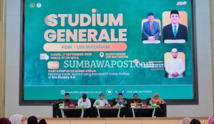Studium General FDIK UIN Mataram tentang peluang karier di era Society 5.0