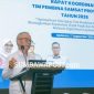 Sekda NTB Abul Chair Saat Membuka Rapat Koordinasi Tim Pembina Samsat Provinsi NTB Tahun 2026 di Mataram.