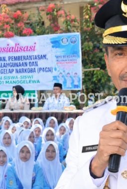Wabup Dompu Syirajuddin: Jauhi Narkoba Agar Mental Bersih, Jangan Biarkan Hadir Bahkan Dalam Mimpi