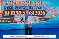 Wali Kota Bima H. A. Rahman, S.E. Saat Menghadiri Ajang Apresiasi Pemerintah Daerah Berprestasi 2026 Batch II Regional Maluku dan Nusa Tenggara di Jakarta.