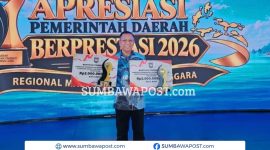 Wali Kota Bima H. A. Rahman, S.E. Saat Menghadiri Ajang Apresiasi Pemerintah Daerah Berprestasi 2026 Batch II Regional Maluku dan Nusa Tenggara di Jakarta.