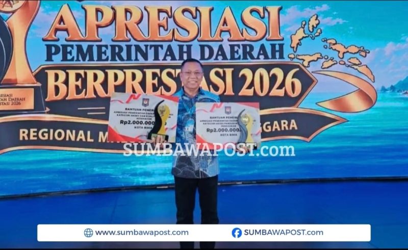 Wali Kota Bima H. A. Rahman, S.E. Saat Menghadiri Ajang Apresiasi Pemerintah Daerah Berprestasi 2026 Batch II Regional Maluku dan Nusa Tenggara di Jakarta.