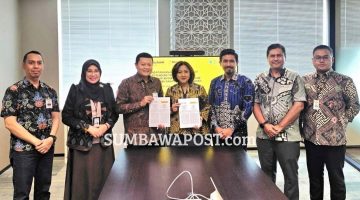 Penandatanganan Nota Kesepahaman Bank NTB Syariah dan Maybank Indonesia Untuk Memperkuat Layanan Pembiayaan dan Remitansi Bagi PMI.