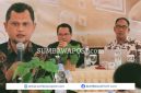 Ketua Bawaslu NTB Itratip dalam kegiatan Sosialisasi Uji Petik Riset Pemetaan Kerawanan Isu Strategis PDPB 2026 di Mataram.
