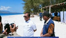Pelepasan Ekspor Tuna PT High Point Fisheries (HPF) di Unit Pengolahan Ikan, Kabupaten Lombok Timur.