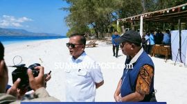 Pelepasan Ekspor Tuna PT High Point Fisheries (HPF) di Unit Pengolahan Ikan, Kabupaten Lombok Timur.