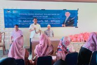 Anggota DPR RI H. Mori Hanafi Saat Menggelar Sosialisasi 4 Pilar Kebangsaan di Bima, Selasa, 15 September 2026.