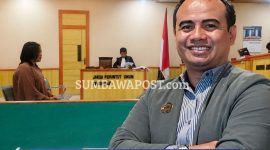 Kuasa Hukum Badai NTB, Yan Mangandar, Angkat Bicara Soal Persidangan Perkara ITE di Pengadilan Negeri Raba Bima.
