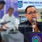 Kepala Disnakertrans NTB bersama PMI Asal Mataram, Muhamad Yanuar Fikri, Saat Berada di Kantor Polisi Myawaddy, Myanmar.