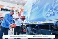 Gubernur NTB Lalu Muhamad Iqbal Saat Mendorong Pengembangan Kemiri dan Komoditas Pertanian NTB Melalui Hilirisasi dan Ekspor.