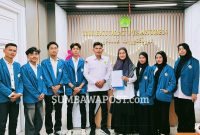 Dosen Pendamping dan Mahasiswa FDIK UIN Mataram Mengikuti Serah Terima Peserta PKL Nasional 2026 di Kantor Kementerian Agama Republik Indonesia, Jakarta.