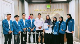 Dosen Pendamping dan Mahasiswa FDIK UIN Mataram Mengikuti Serah Terima Peserta PKL Nasional 2026 di Kantor Kementerian Agama Republik Indonesia, Jakarta.
