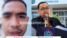 Muhamad Yanuar Fikri, PMI asal NTB Yang Masih Berada di Myawaddy, Myanmar, dan Kepala Disnakertrans NTB Dr. H. Aidy Furqan.