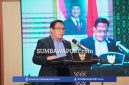 H. Muhamad Aminurlah, SE., Saat Membacakan Laporan Komisi III DPRD NTB Terkait Hasil Evaluasi Kemendagri Terhadap Ranperda Pajak Daerah dan Retribusi Daerah.