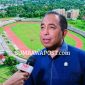 Anggota Komisi V DPR RI Mori Hanafi Saat menyampaikan Perkembangan Anggaran Rehabilitasi GOR 17 Desember Turide untuk Persiapan PON 2028 di NTB.