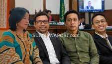 Tiga Ahli Yang Dihadirkan Tim Advokat Bersama Badai NTB Saat Mengikuti Persidangan Kasus ITE di Pengadilan Negeri Raba Bima, Jumat (11/9/2026).