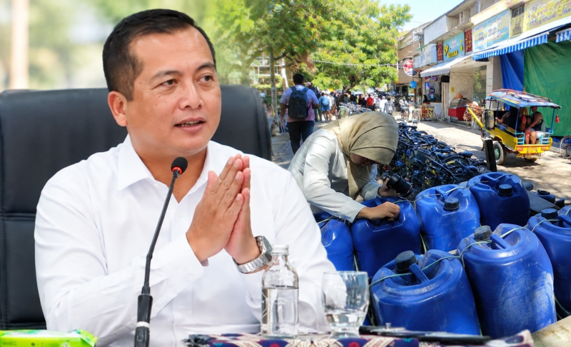 Gubernur NTB Lalu Muhamad Iqbal Menyampaikan Permohonan Maaf Kepada Masyarakat Dan Wisatawan Yang Terdampak Gangguan Suplai Air Bersih di Kawasan Gili.