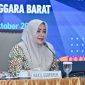 Wakil Gubernur NTB Indah Dhamayanti Putri atau Umi Dinda Saat Menghadiri Workshop Implementasi SPM Terintegrasi melalui Posyandu di Mataram, Selasa (6/10/2026).