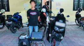 Tim URC Satreskrim Polresta Mataram Mengamankan Terduga Pelaku Kasus Dugaan Pencurian di Wilayah Batu Dawe, Mataram.