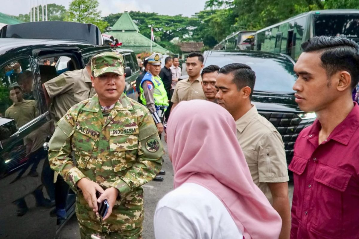 Gubernur NTB Lalu Muhamad Iqbal Menyampaikan Apresiasi atas Peresmian Kodam XXX/Rinambora di NTB.