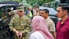 Gubernur NTB Lalu Muhamad Iqbal Menyampaikan Apresiasi atas Peresmian Kodam XXX/Rinambora di NTB.