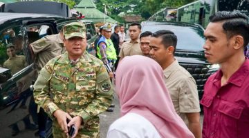 Gubernur NTB Lalu Muhamad Iqbal Menyampaikan Apresiasi atas Peresmian Kodam XXX/Rinambora di NTB.
