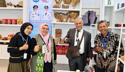 Produk kopi NTB dari Koperasi Bumi Tani Lestari Indonesia dipamerkan di TEI 2026 dengan peluang pasar Turki dan Inggris.