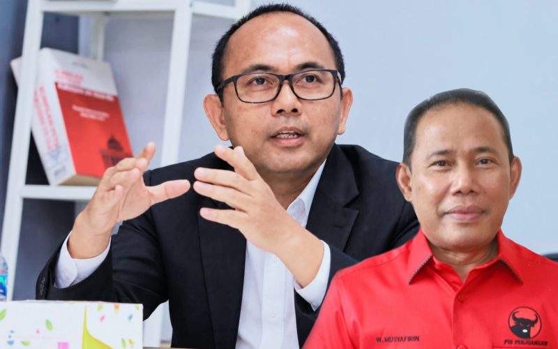 Dekan FHISIP Universitas Mataram, Lalu Wira Pria Suhartana, Menyoroti Status Politik Musyafirin yang kini Menjabat Sebagai Komisaris Independen Bank NTB Syariah.
