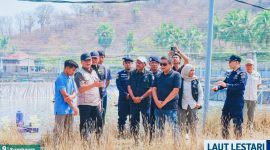 Gubernur NTB Dr Lalu Muhamad Iqbal Saat Meninjau Tambak Undang di Wilayah Pulau Kaung, Kabupaten Sumbawa, dan Menyoroti Kondisi IPAL Serta Kendala Perizinan.