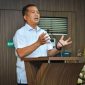 Gubernur NTB Lalu Muhamad Iqbal Saat Membuka Survei Akreditasi RSUD Provinsi NTB oleh LAM-KPRS, Rabu (30/9).
