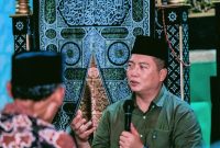 Gubernur NTB Lalu Muhamad Iqbal Saat Bersilaturahmi dan Menyerap Aspirasi Warga Desa Tepal, Kecamatan Batu Lanteh, Sumbawa.