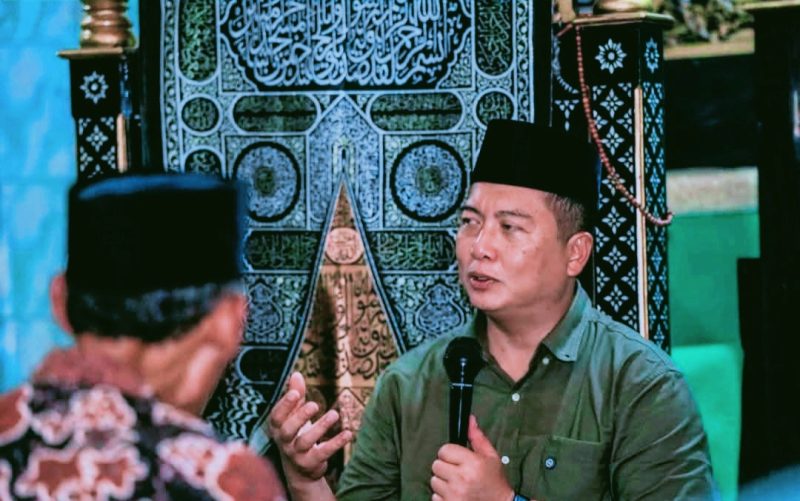 Gubernur NTB Lalu Muhamad Iqbal Saat Bersilaturahmi dan Menyerap Aspirasi Warga Desa Tepal, Kecamatan Batu Lanteh, Sumbawa.