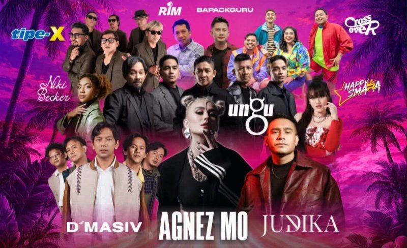 Deretan Artis dan DJ Akan Memeriahkan Panggung Hiburan Mandalika Selama Tiga hari, 9-11 Oktober 2026.
