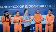 Gubernur NTB Lalu Muhamad Iqbal Bersama Perwakilan Marshal Lokal NTB di Pertamina Mandalika International Circuit, Lombok Tengah, Selasa (6/10/2026).