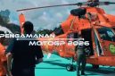 Dua Helikopter Basarnas Disiagakan di Sirkuit Mandalika Untuk Mendukung Kesiapsiagaan SAR dan Evakuasi Medis Udara Selama MotoGP Mandalika 2026, Lombok Tangah.