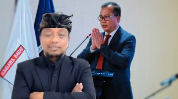 Ketua Pemuda Sasak Taupik Hidayat Dan Gubernur NTB Lalu Muhamad Iqbal.