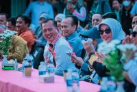 Gubernur NTB Lalu Muhamad Iqbal Bersama Istri, Sinta M. Iqbal, Menghadiri Mandalika Street Food Festival Vol. 2 di Bazar Mandalika, Kuta, Lombok Tengah, Jumat (9/10/2026).