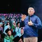 Gubernur NTB Lalu Muhamad Iqbal Saat Menghadiri Kegiatan Safari Sholawat di Masjid Raya Hubbul Wathan Islamic Center NTB, Mataram. Senin (12/10/2026) malam.