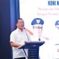 Gubernur NTB Lalu Muhamad Iqbal Saat Membuka Musyawarah Olahraga Provinsi Luar Biasa KONI NTB 2026.