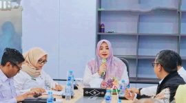 Wakil Gubernur NTB Hj. Indah Dhamayanti Putri Memimpin Rapat Koordinasi dan Evaluasi Program Desa Berdaya Tematik di Ruang Rapat Mandalika Bappeda NTB, Rabu (14/10/2026).