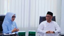 Anggota DPD RI Hj. Evi Apita Maya Saat Melakukan Kunjungan Dan Berdialog Dengan Jajaran Dinas Pertanian dan Ketahanan Pangan Provinsi NTB Membahas Peluang Bantuan Bibit Kopi dan Pengembangan Pertanian Daerah.