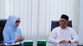 Anggota DPD RI Hj. Evi Apita Maya Saat Melakukan Kunjungan Dan Berdialog Dengan Jajaran Dinas Pertanian dan Ketahanan Pangan Provinsi NTB Membahas Peluang Bantuan Bibit Kopi dan Pengembangan Pertanian Daerah.