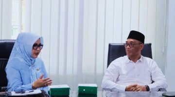 Anggota DPD RI Hj. Evi Apita Maya Saat Melakukan Kunjungan Dan Berdialog Dengan Jajaran Dinas Pertanian dan Ketahanan Pangan Provinsi NTB Membahas Peluang Bantuan Bibit Kopi dan Pengembangan Pertanian Daerah.