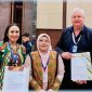 Penandatanganan MoU Antara CV Pilar Ekspor Indonesia dan South and Beyond Collection (PVT) LTD dari Australia Dalam Trade Expo Indonesia 2026.